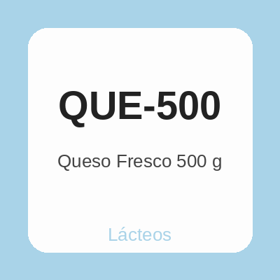 Queso Fresco 500 g