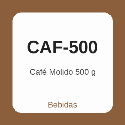 Café Molido 500 g