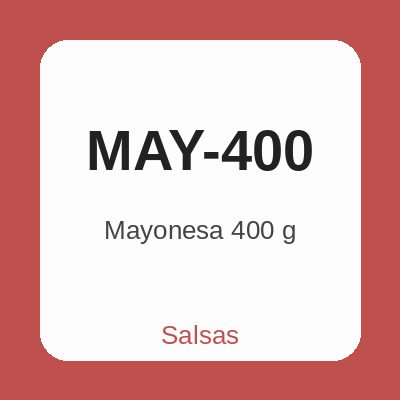 Mayonesa 400 g