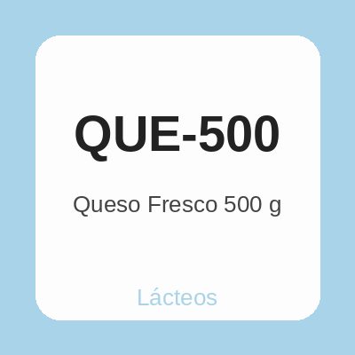 Queso Fresco 500 g